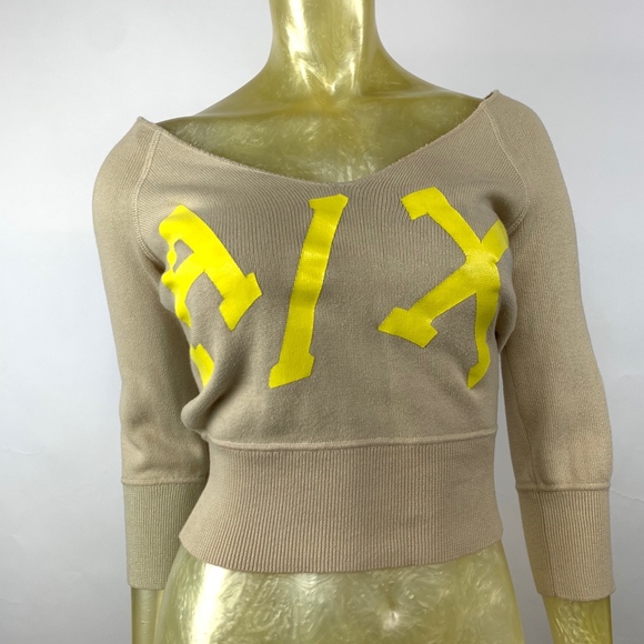 A/X Armani Exchange Sweaters - A/X Armani Exchange Cropped Sweater Sz XS